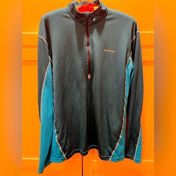 Merrell Performance SelectWick 1/2 Zip Pullover Base Layer Shirt Men’s Sz XL - Picture 1 of 4